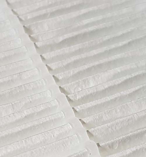 HEPA filtrční médium detail